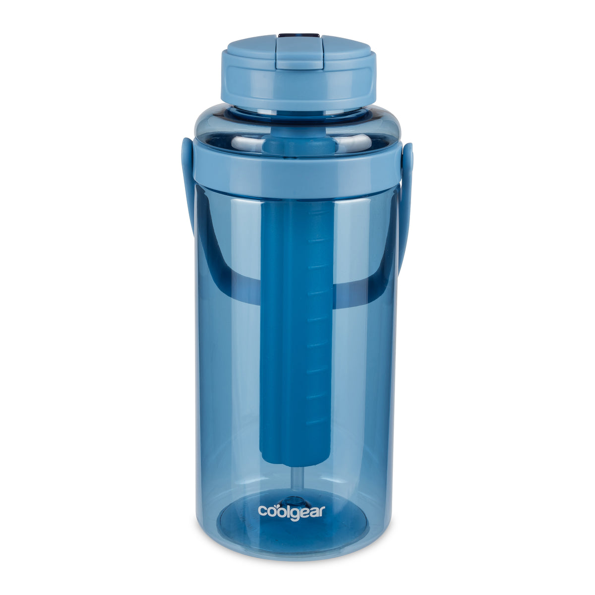 Elemental Blue Cool Gear® Orlando Bottle with Freezer Stick - 64 Oz. plain