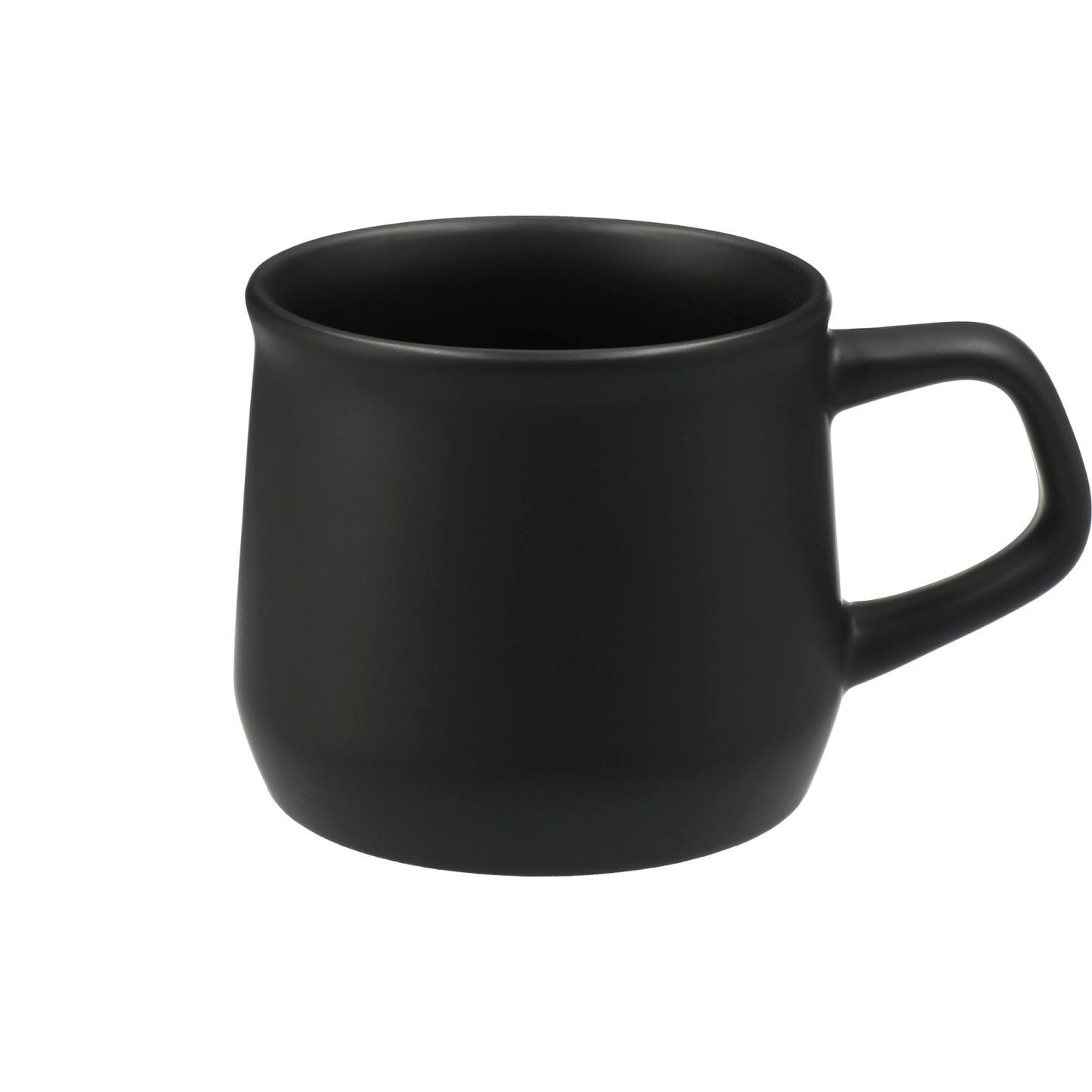 Front View of Black Angus 12oz Ceramic Mug plain