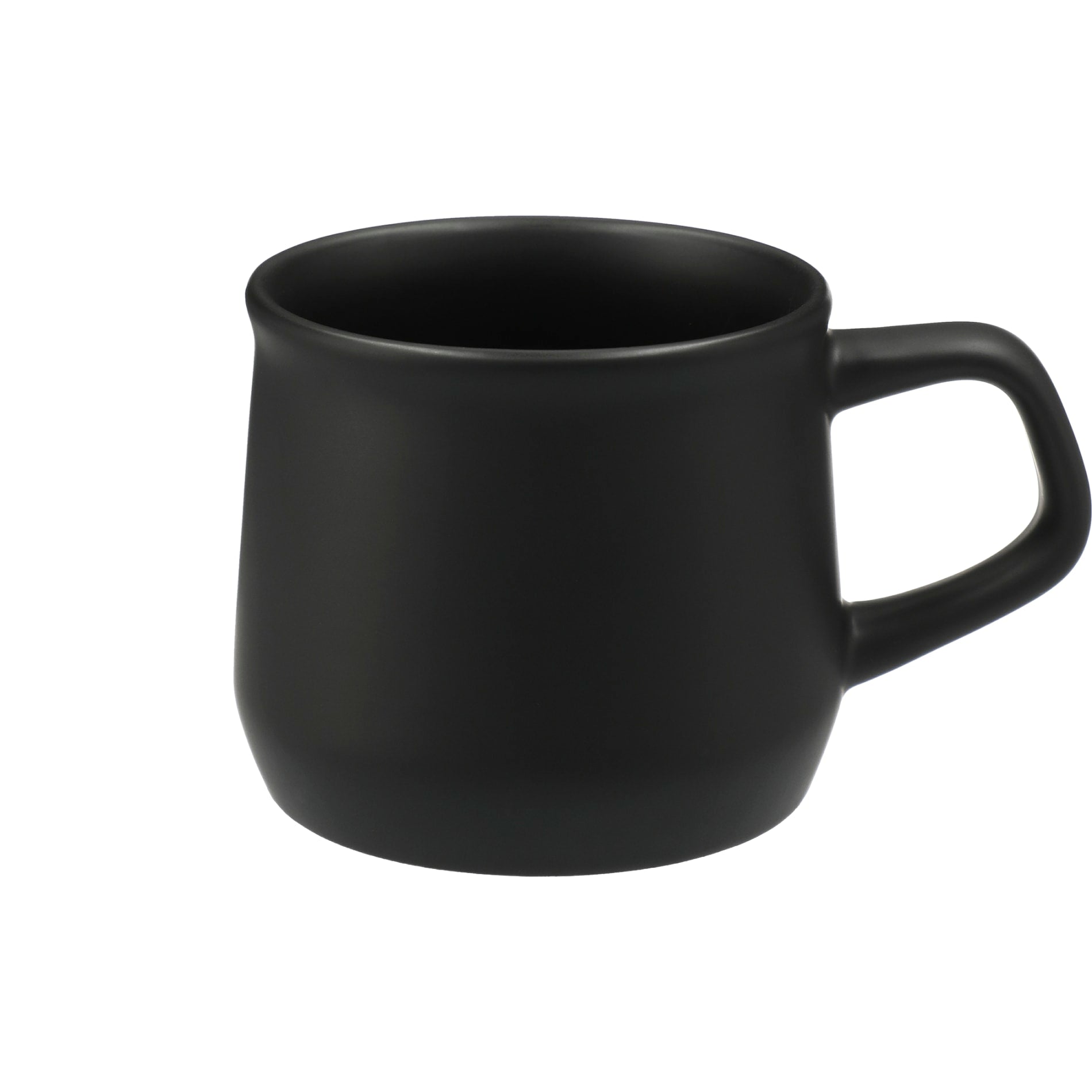 Front View of Black Angus 12oz Ceramic Mug plain