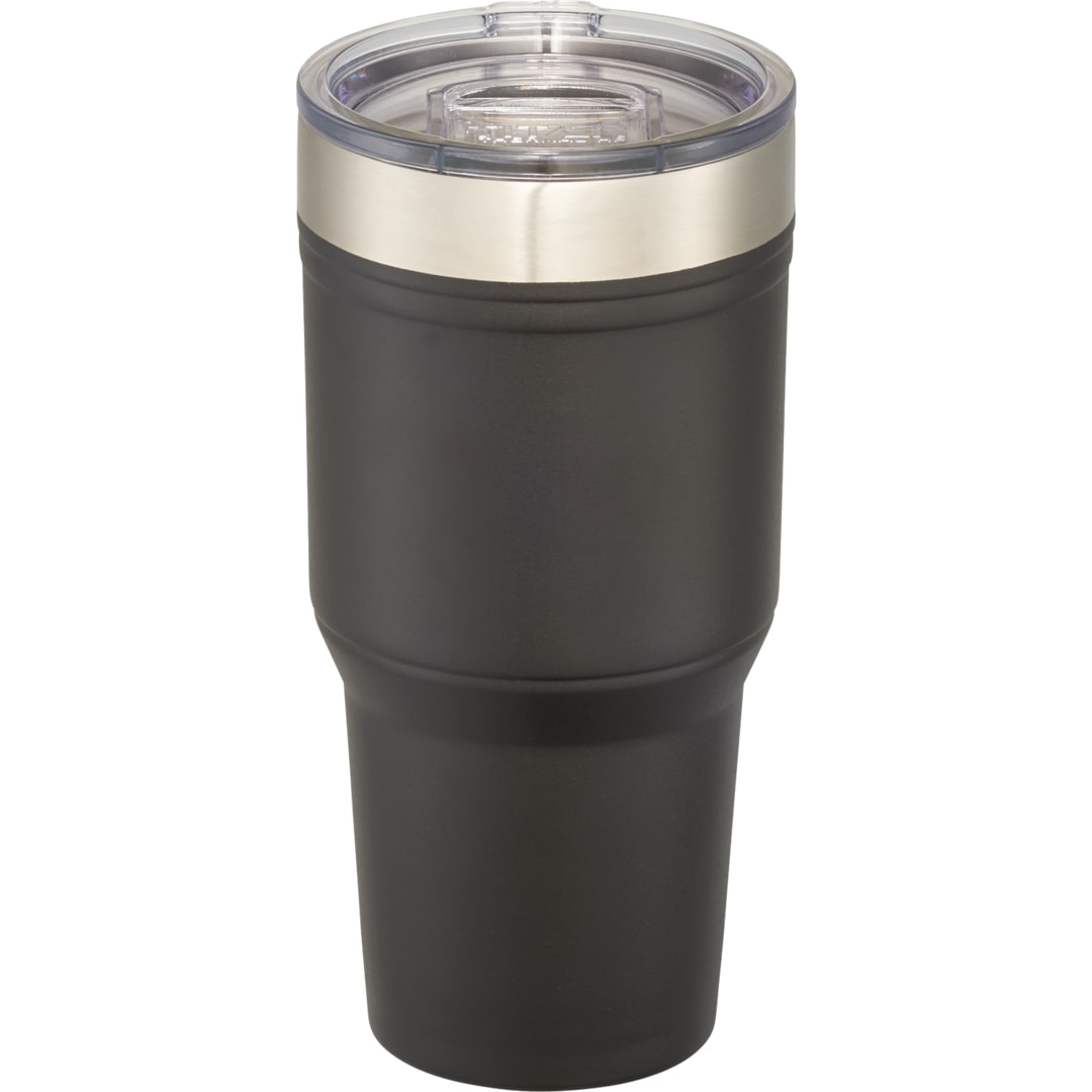 Front View of Black Arctic Zone® Titan Thermal HP® Copper Tumbler 30oz plain