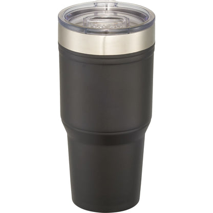 Front View of Black Arctic Zone® Titan Thermal HP® Copper Tumbler 30oz plain