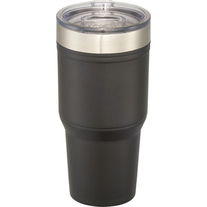 Front View of Black Arctic Zone® Titan Thermal HP® Copper Tumbler 30oz plain