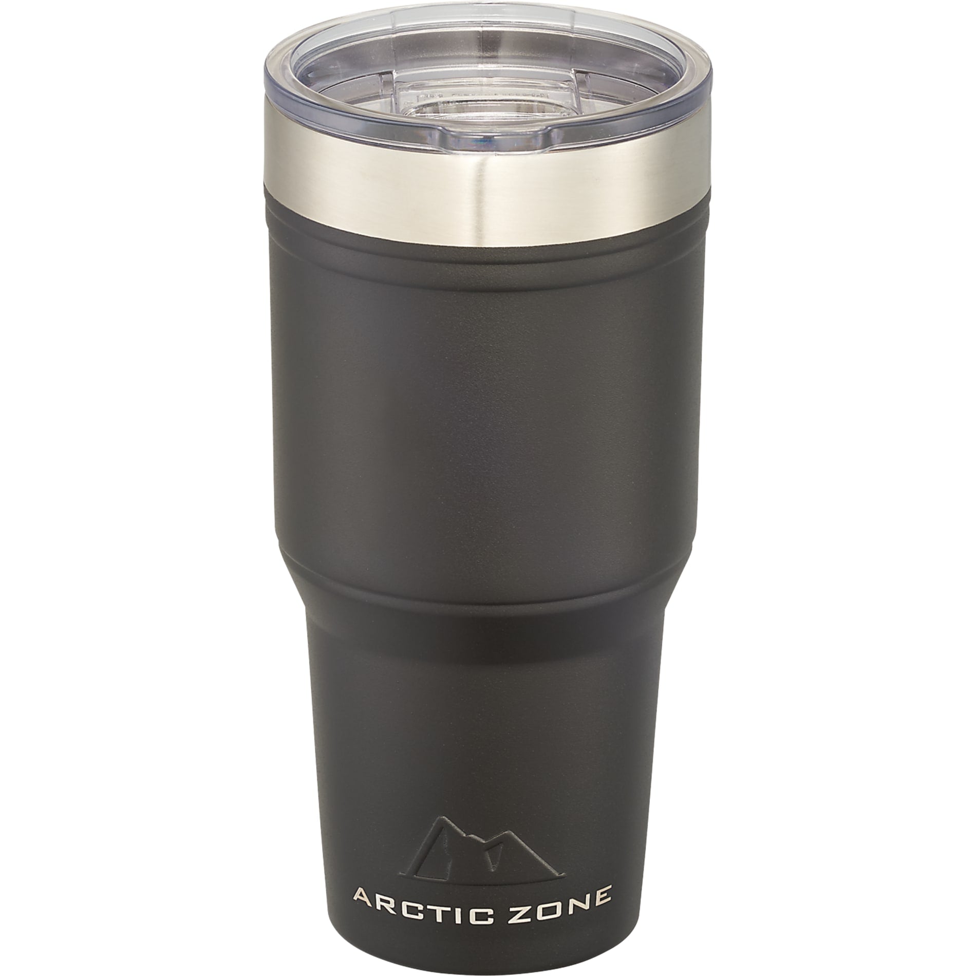 Front View of Black Arctic Zone® Titan Thermal HP® Copper Tumbler 30oz