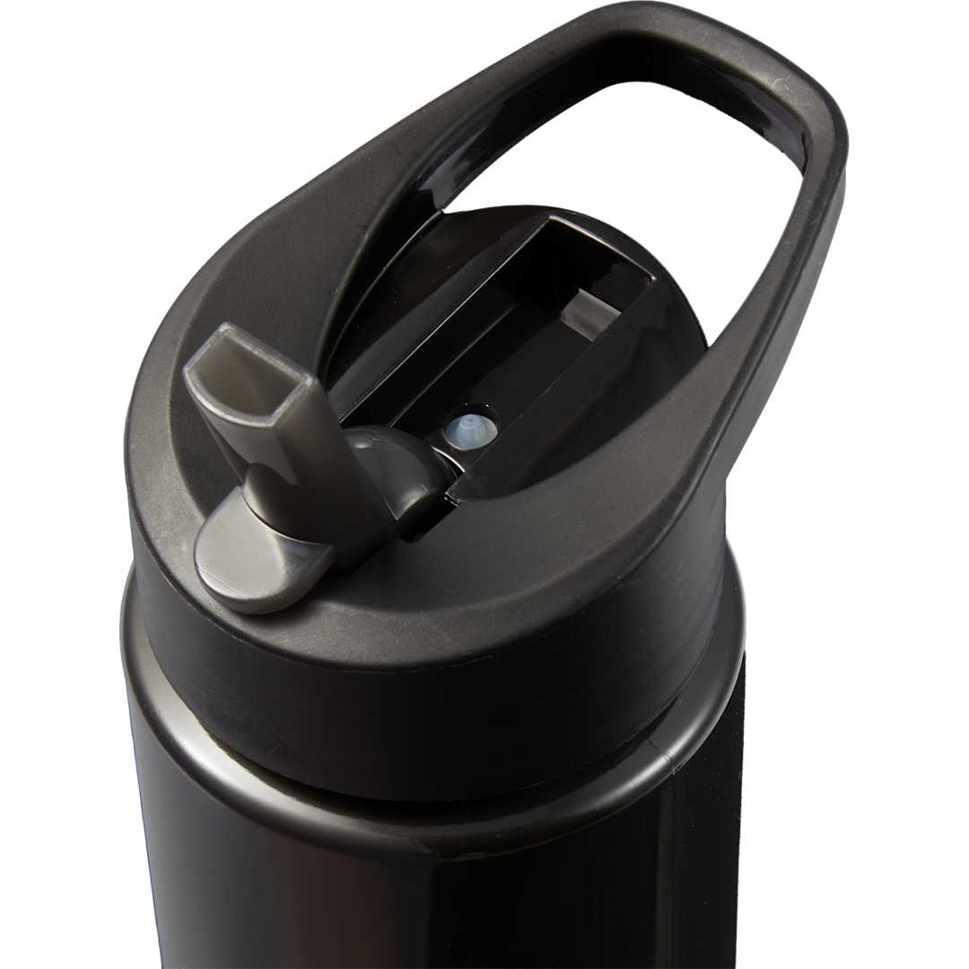 Front View of Black Arctic Zone Tritan Renew  Metalike Bottle 28oz