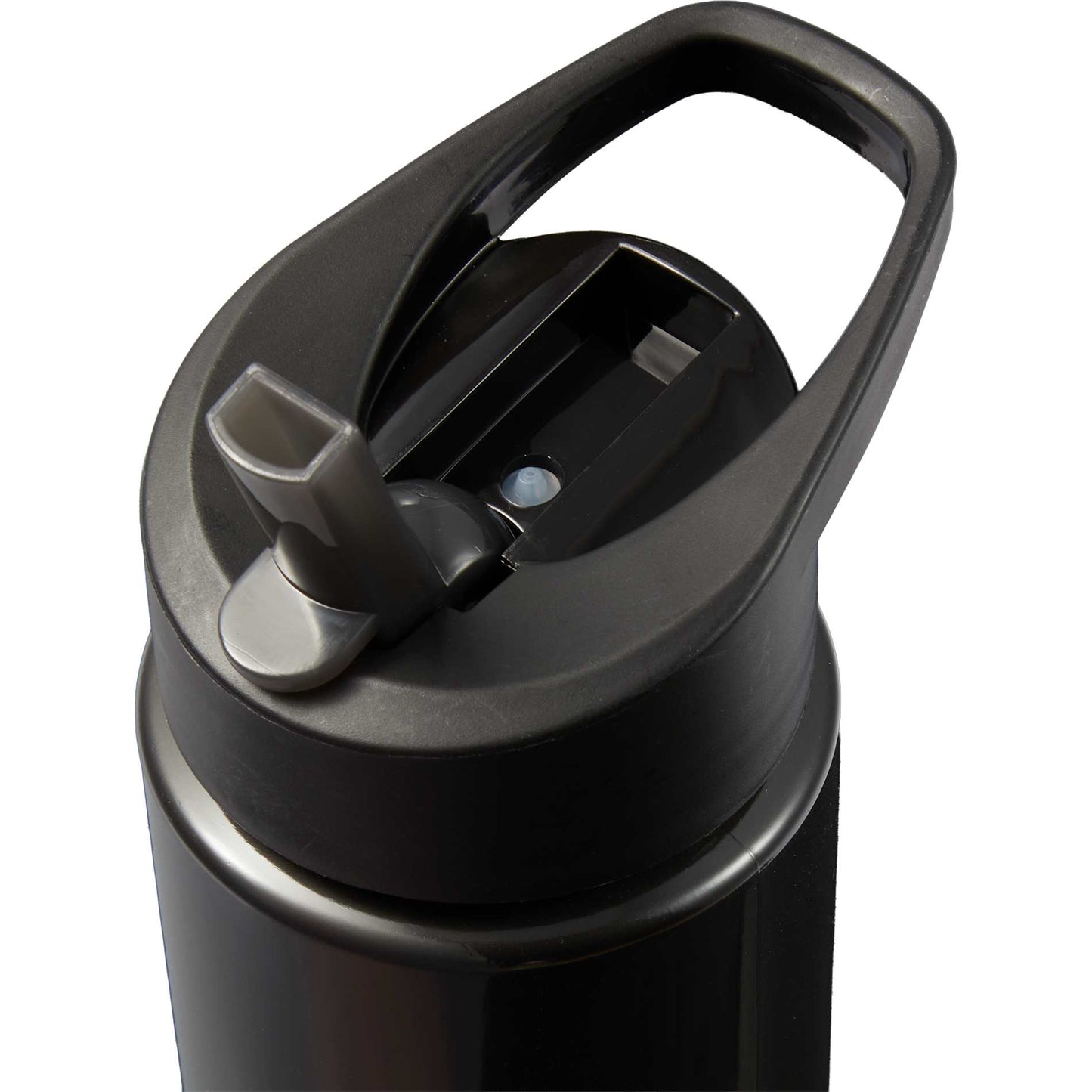 Front View of Black Arctic Zone Tritan Renew  Metalike Bottle 28oz