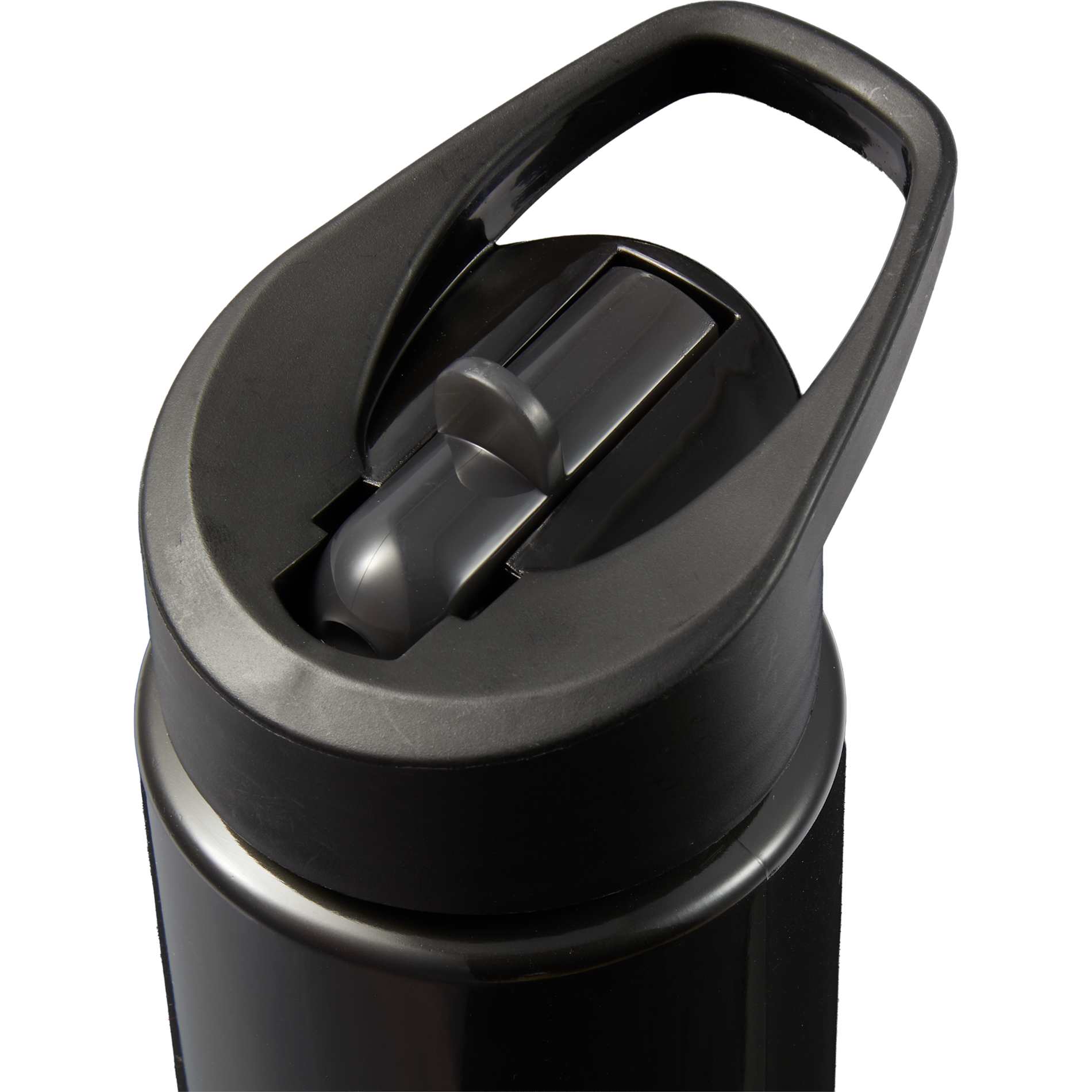 Front View of Black Arctic Zone Tritan Renew  Metalike Bottle 28oz