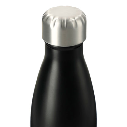 Front View of Black Arsenal 25oz Stainless Sports Bottle