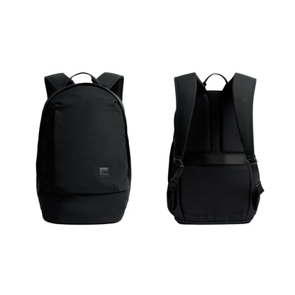 Front View of Black Bellroy Classic 3rd Edition Backpack plain