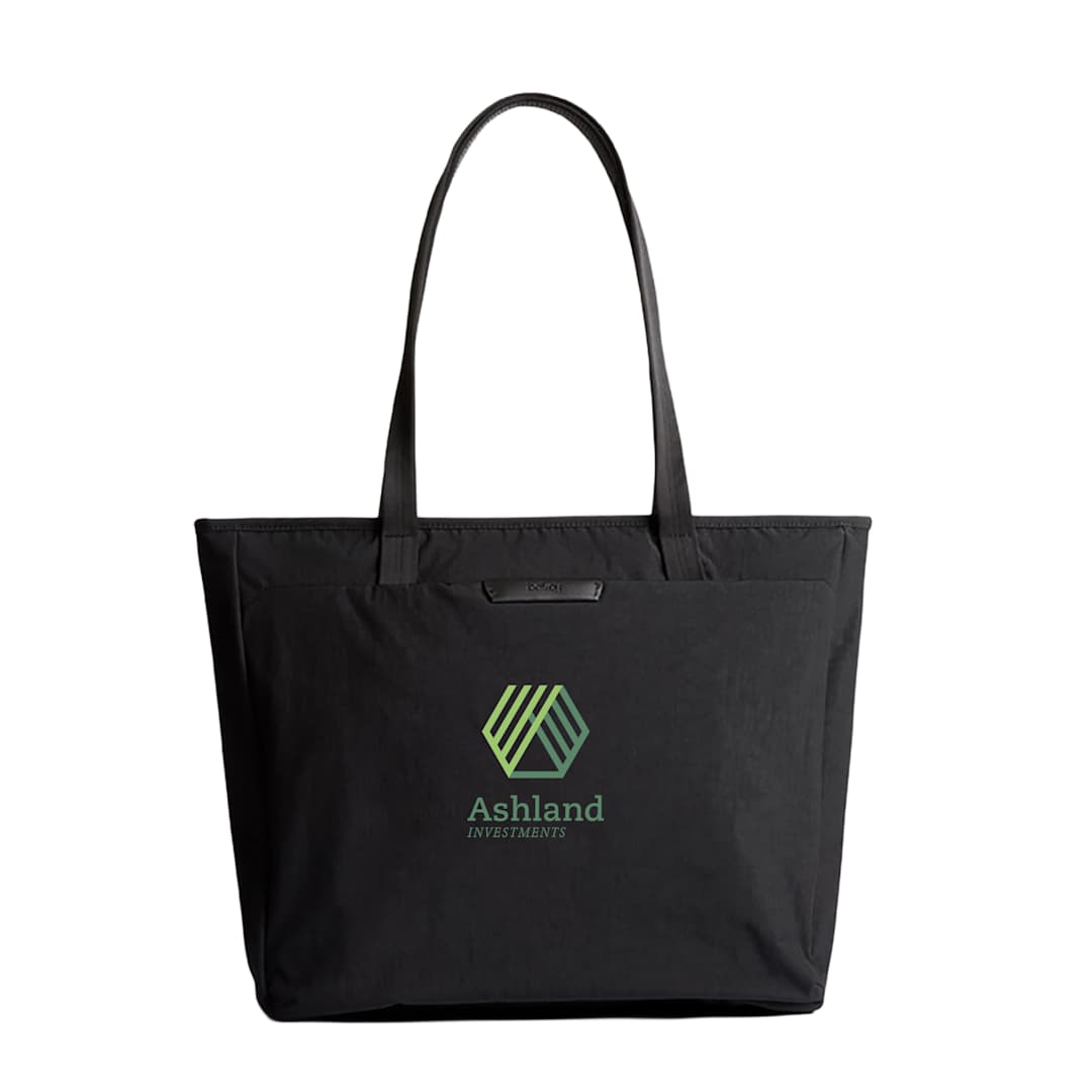 Front View of Black Bellroy Tokyo Tote
