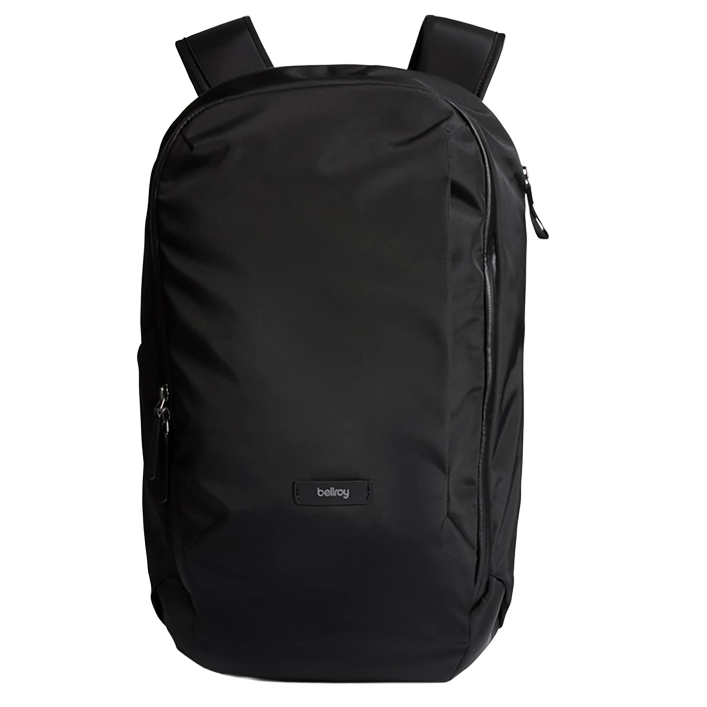 Front View of Black Bellroy Transit Workpack 20L Backpack plain