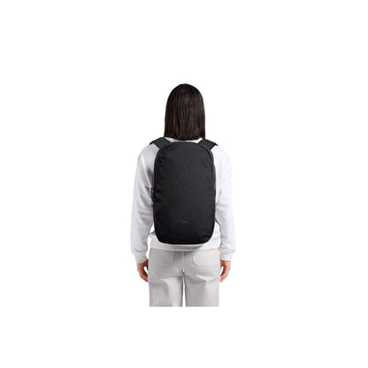 Front View of Black Bellroy Via 16" Computer Backpack plain