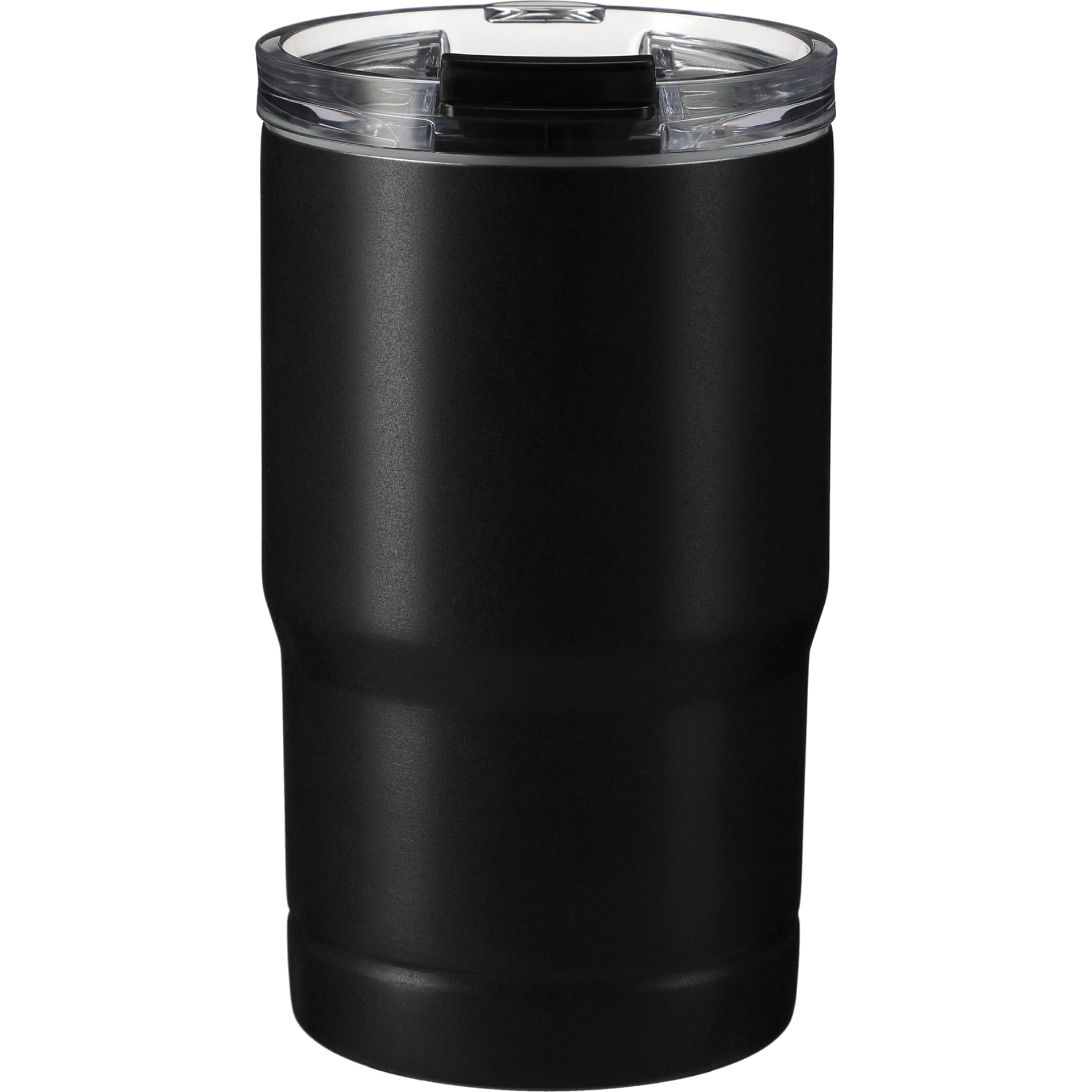 Front View of Black Bluff 12oz Vacuum Tumbler & Cooler plain