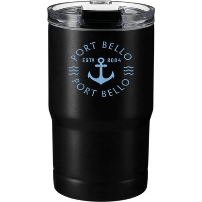 Front View of Black Bluff 12oz Vacuum Tumbler & Cooler