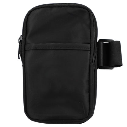 Front View of Black Bottle Buddy Deluxe Water Bottle Pouch plain