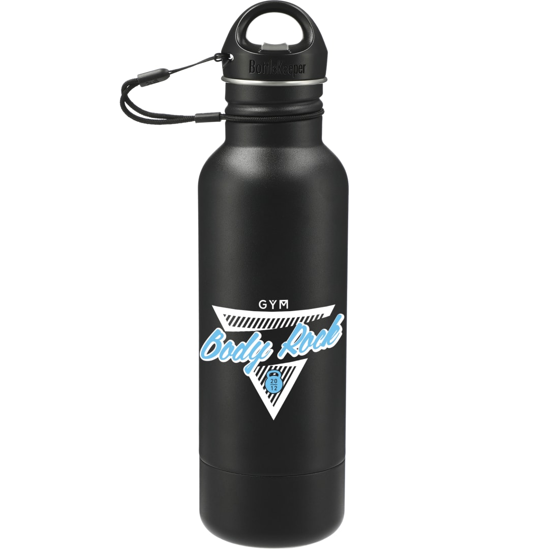 Front View of Black BottleKeeper Standard 2.0
