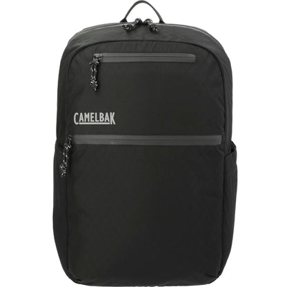 Front View of Black CamelBak LAX 15" Computer Backpack plain