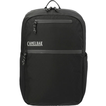 Front View of Black CamelBak LAX 15" Computer Backpack plain