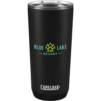 Front View of Black CamelBak Tumbler 20oz