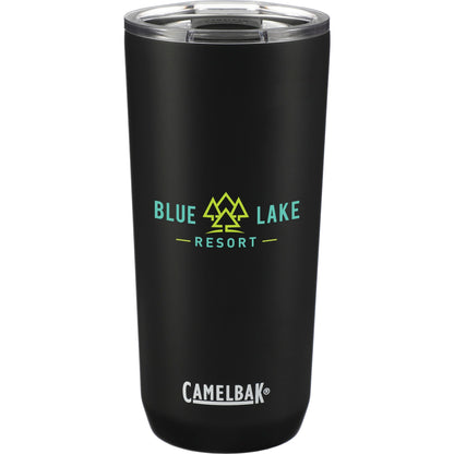 Front View of Black CamelBak Tumbler 20oz
