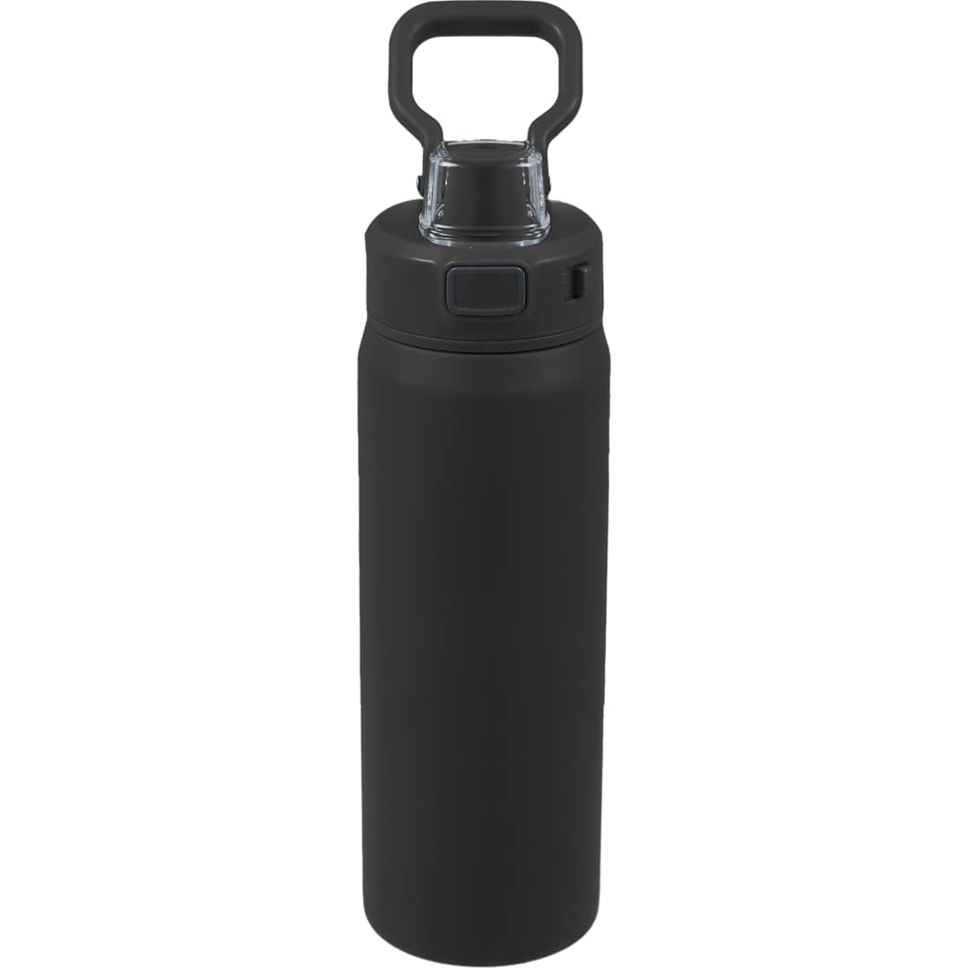 Front View of Black Canyon Recycled Stainless Steel Bottle 30oz plain