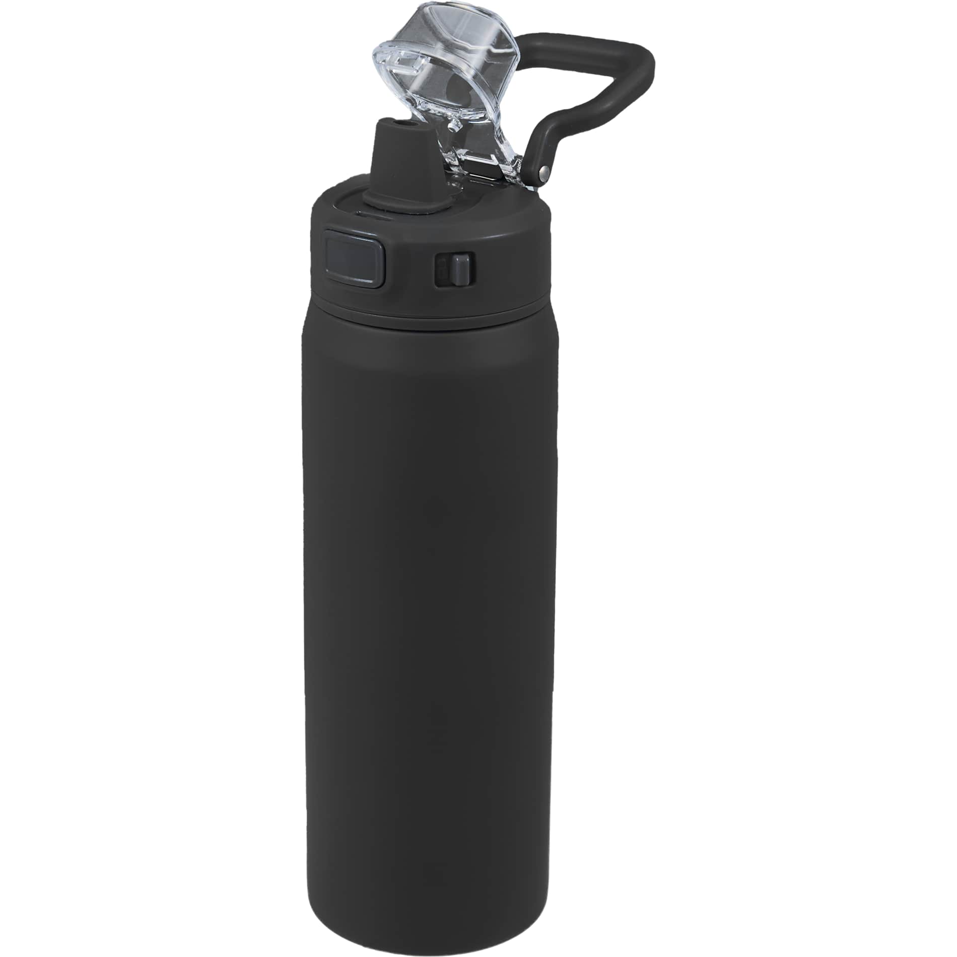 Front View of Black Canyon Recycled Stainless Steel Bottle 30oz plain