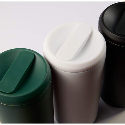 Front View of Black Drake Eco-Friendly Vacuum Insulated  Tumbler 16oz plain