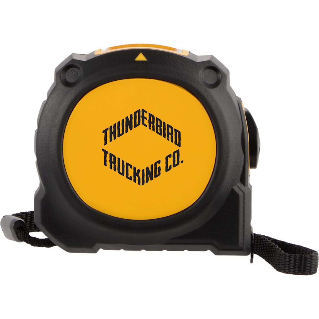 Front View of Black Easy-Read 10 ft. Tape Measure