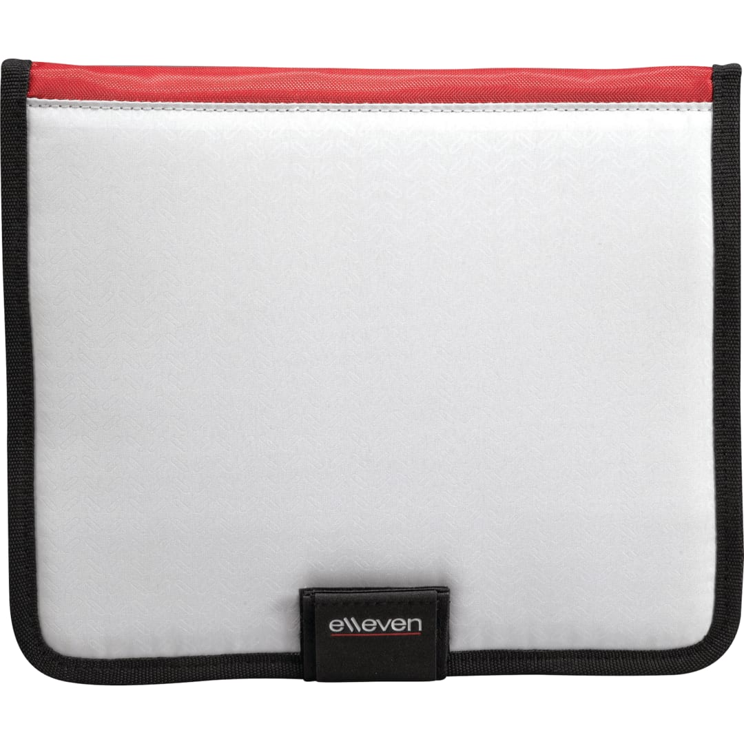 Front View of Black elleven™ Amped TSA 17" Computer Backpack