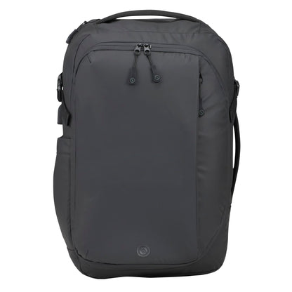 Front View of Black elleven™ Numinous 15" Computer Travel Backpack plain