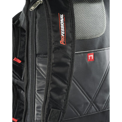 Front View of Black elleven™ TSA 17" Computer Backpack