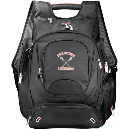 Front View of Black elleven™ TSA 17" Computer Backpack