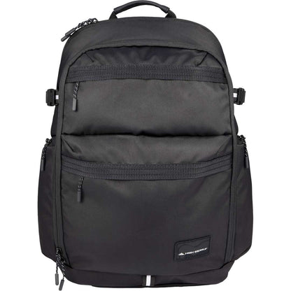 Front View of Black High Sierra Daily Pro Backpack plain