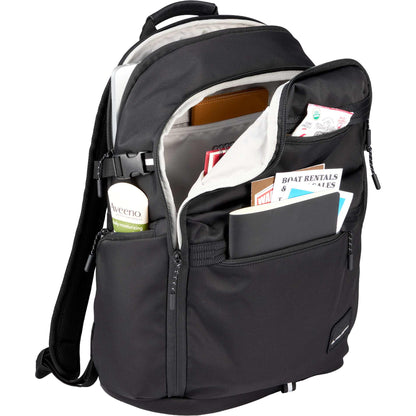 Front View of Black High Sierra Daily Pro Backpack