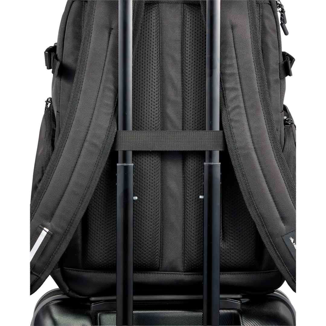 Front View of Black High Sierra Daily Pro Backpack
