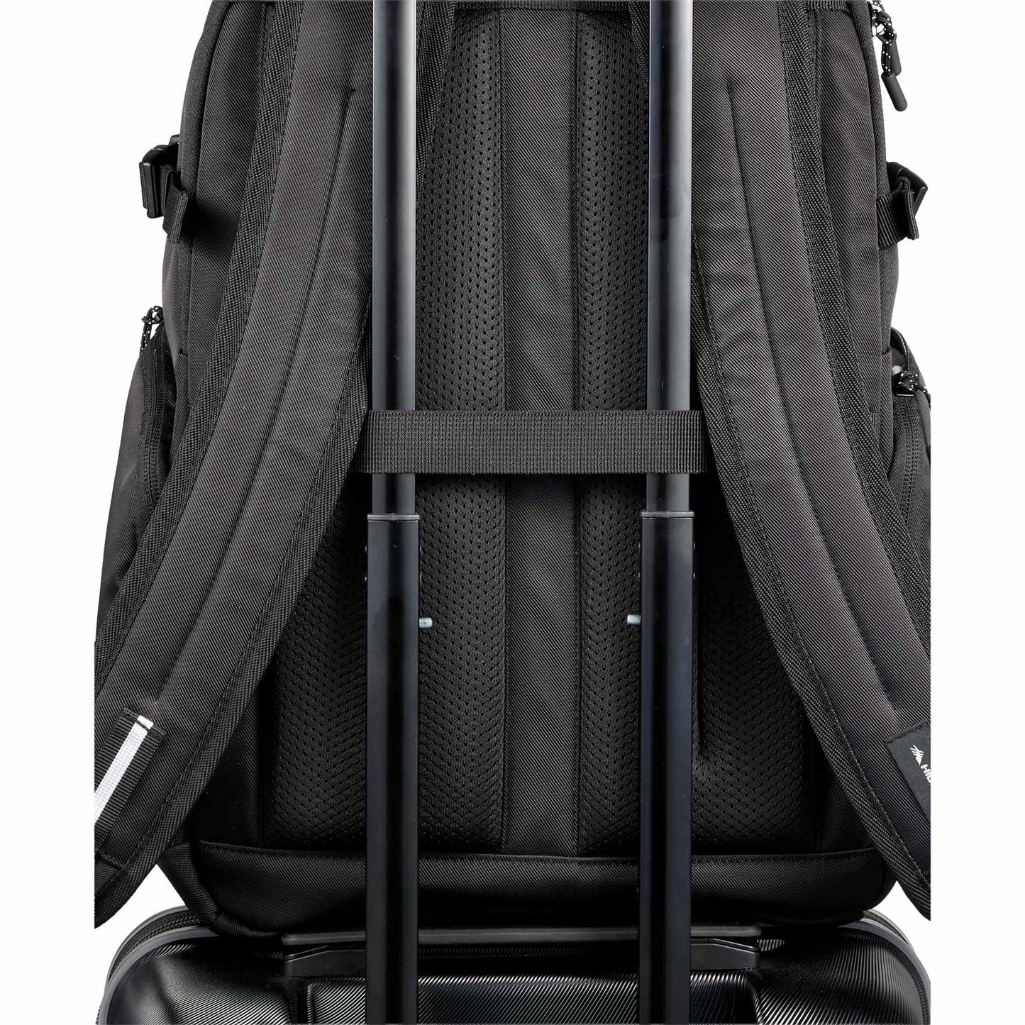 Front View of Black High Sierra Daily Pro Backpack