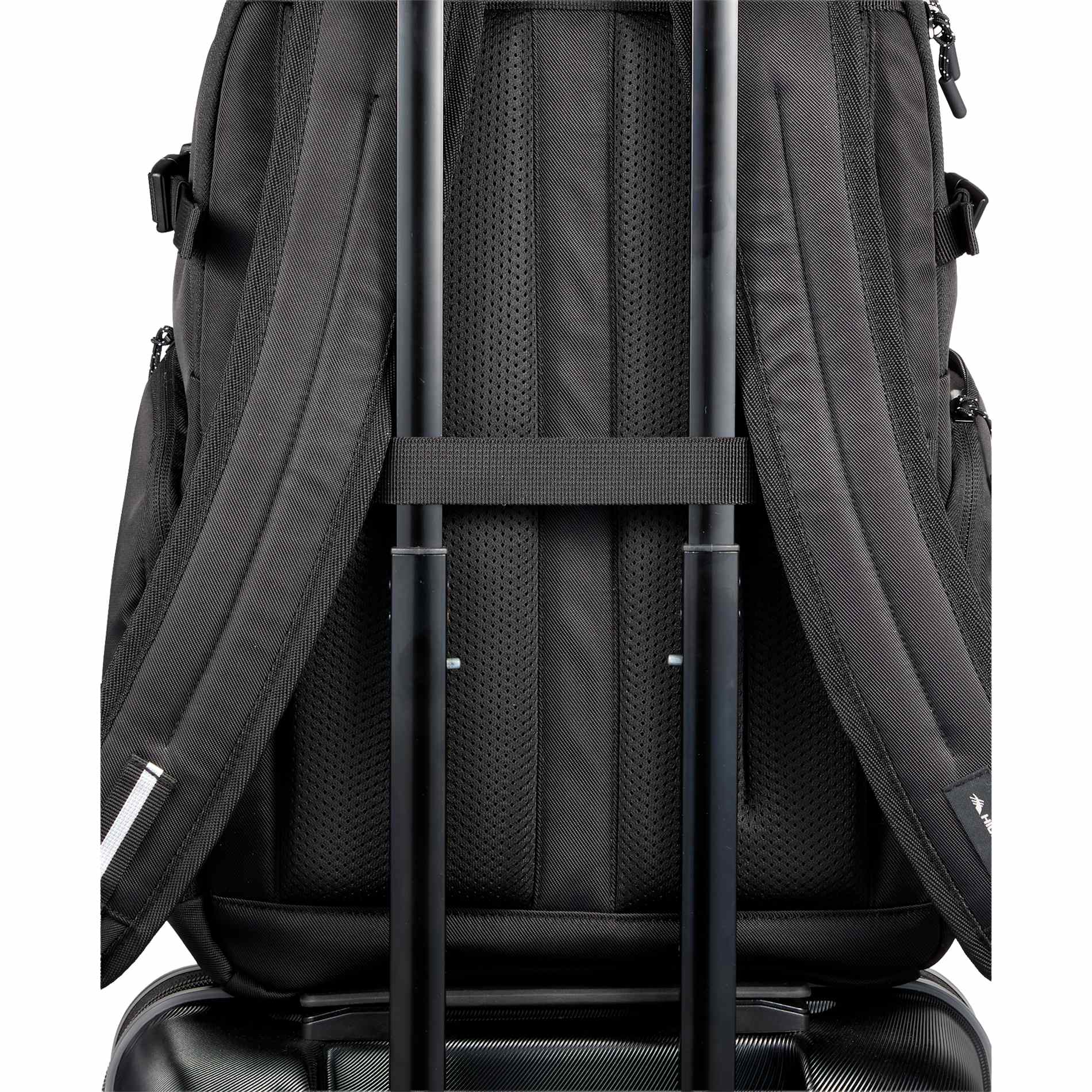 Front View of Black High Sierra Daily Pro Backpack
