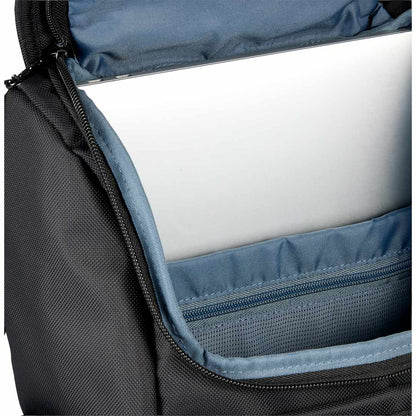 Front View of Black High Sierra Trekpoint Flap Backpack