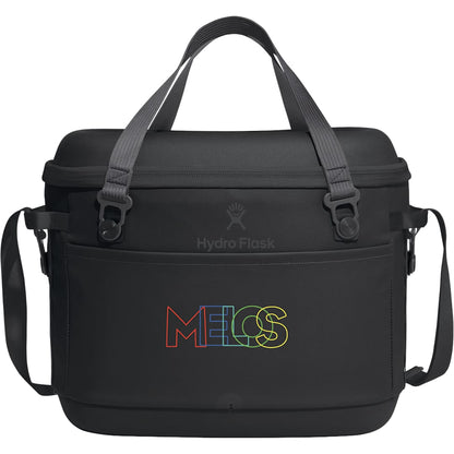 Front View of Black Hydro Flask® 30L Carry Out™ Cooler