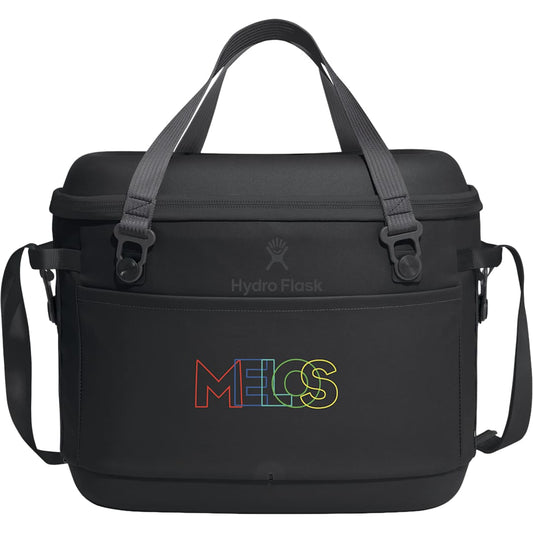 Front View of Black Hydro Flask® 30L Carry Out™ Cooler