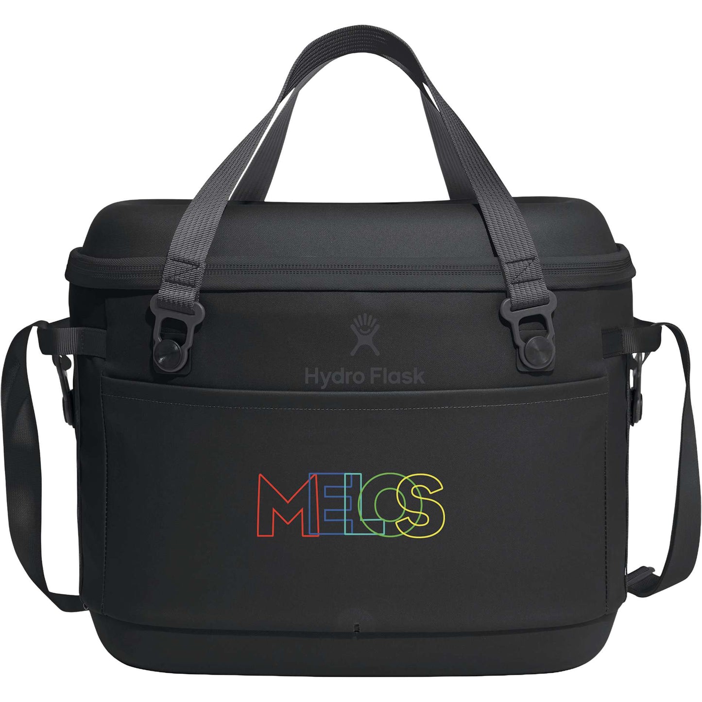 Front View of Black Hydro Flask® 30L Carry Out™ Cooler