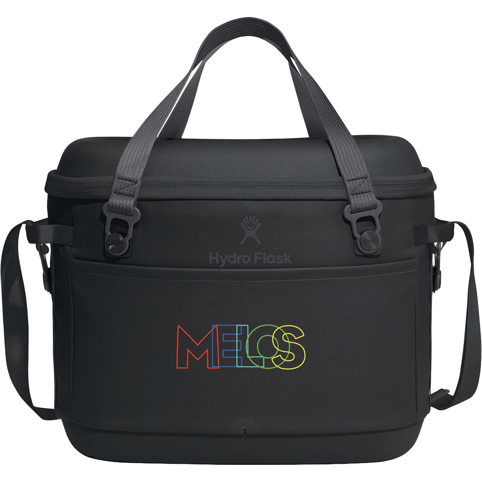 Front View of Black Hydro Flask® 30L Carry Out™ Cooler