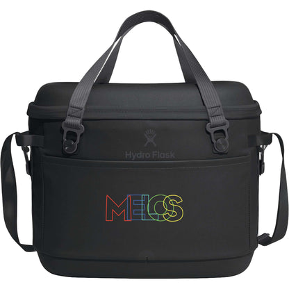 Front View of Black Hydro Flask® 30L Carry Out™ Cooler