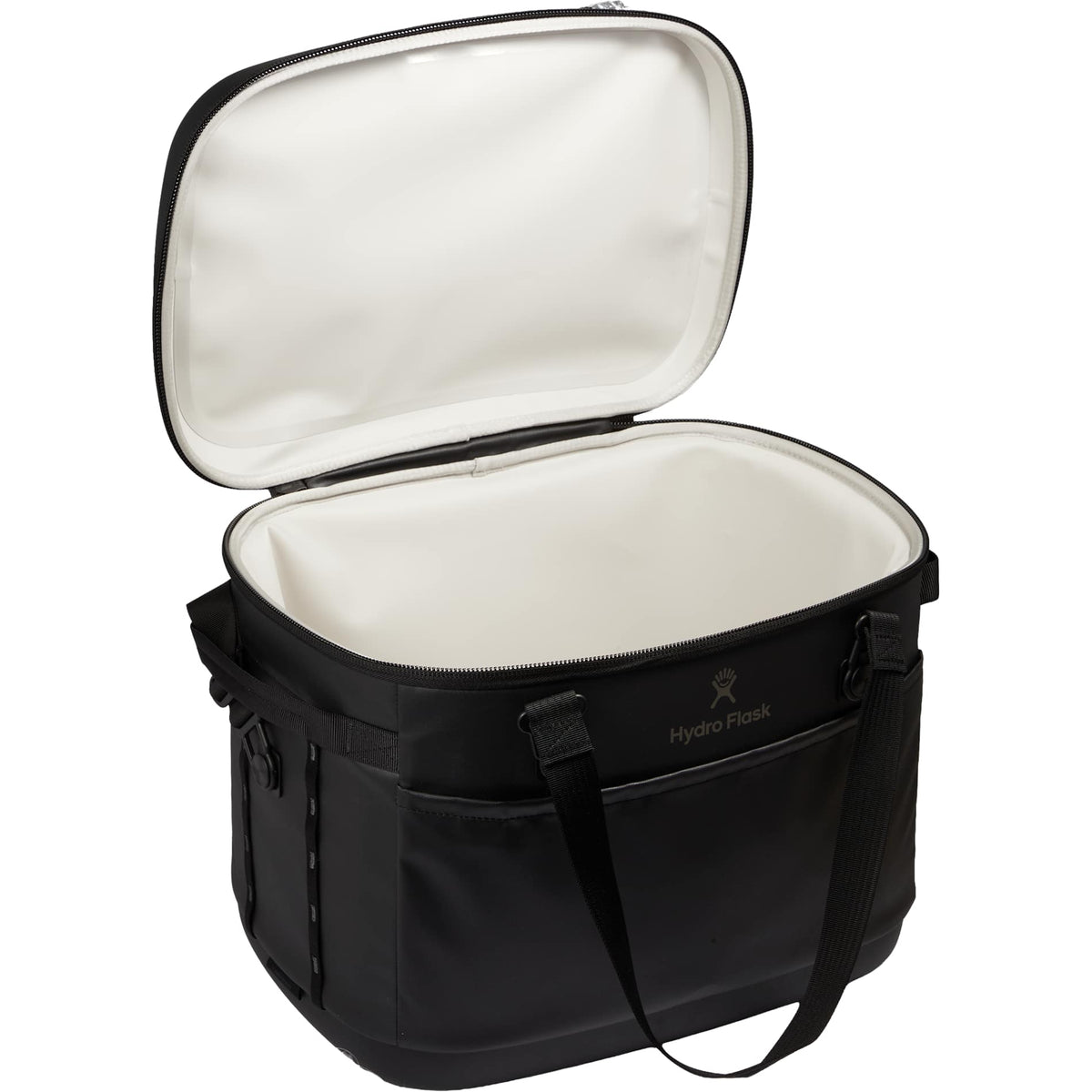 Front View of Black Hydro Flask® 30L Carry Out™ Cooler