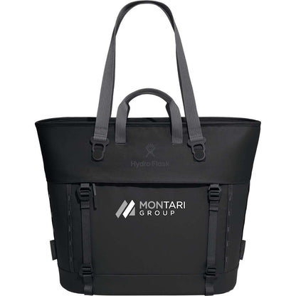 Front View of Black Hydro Flask® Maxi 30L Insulated Tote