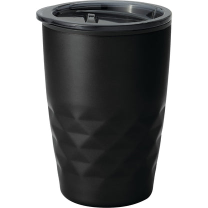 Front View of Black Kappa 12oz Tumbler plain