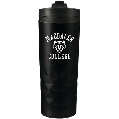 Front View of Black Kappa 16oz Tumbler