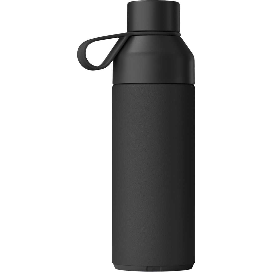 Front View of Black Ocean Bottle Original 500ml plain