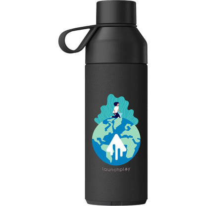 Front View of Black Ocean Bottle Original 500ml