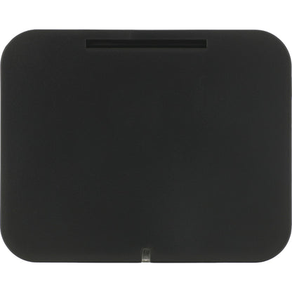 Front View of Black Optic Wireless Charging Phone Stand plain