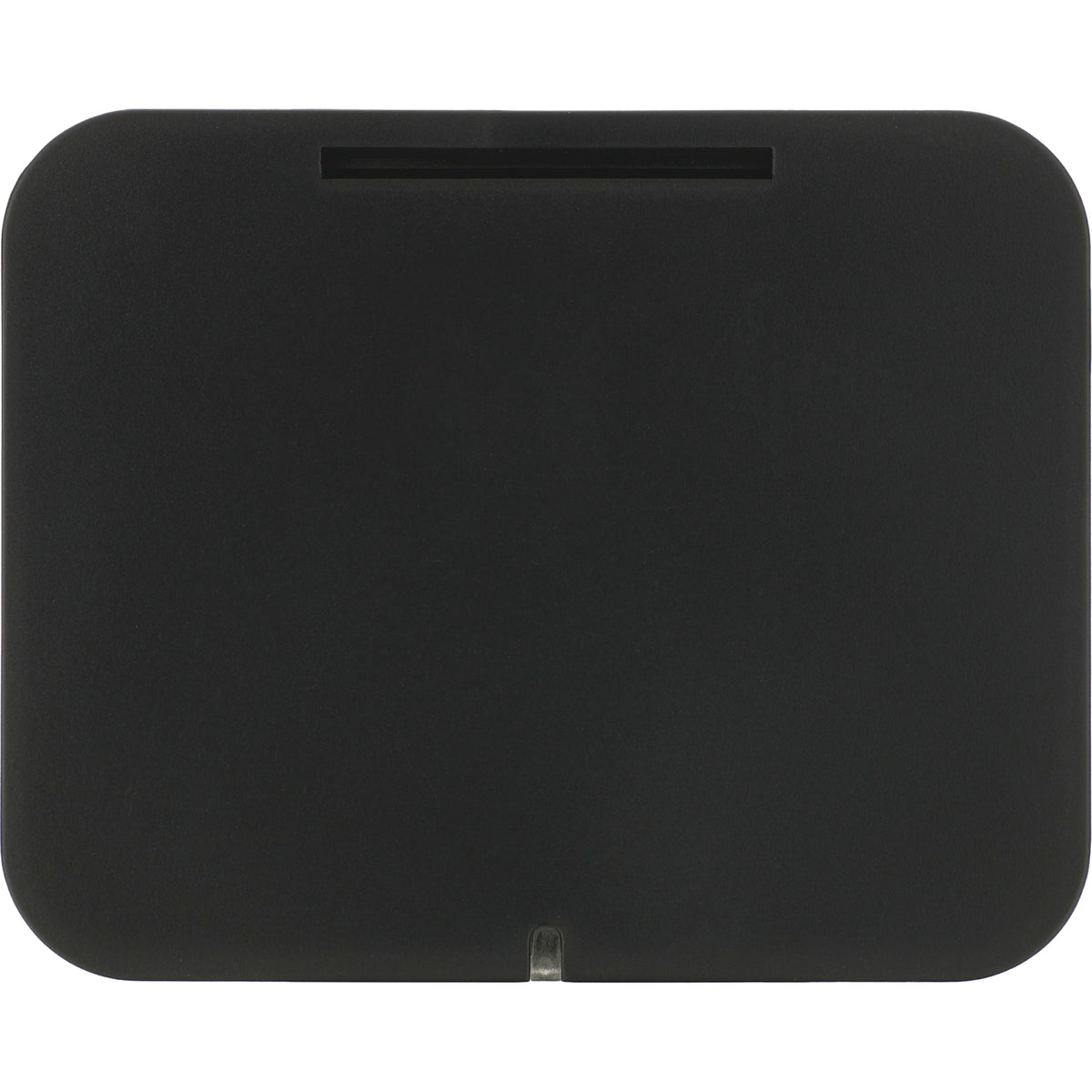 Front View of Black Optic Wireless Charging Phone Stand plain
